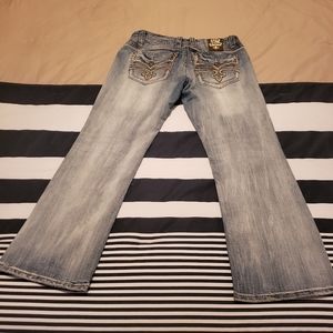 Mens Rock revival jeans